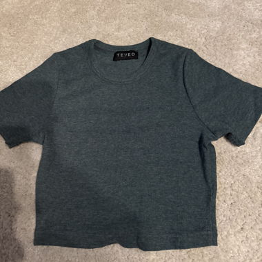 TEVEO T-Shirt dark green