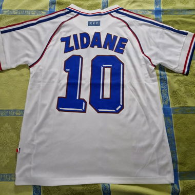 Maillot France Zidane 1998 Taille L