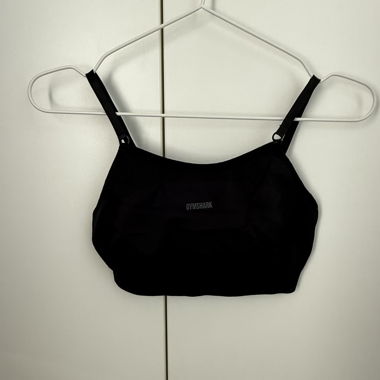 Reggiseno sportivo nero Gymshark