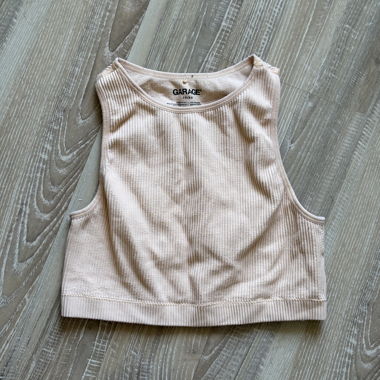 Garage Ribbed Crop Top