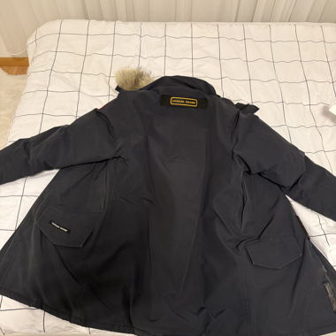 Canada Goose dark blue down parka