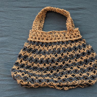 Handmade Jute Macrame Hand Bag