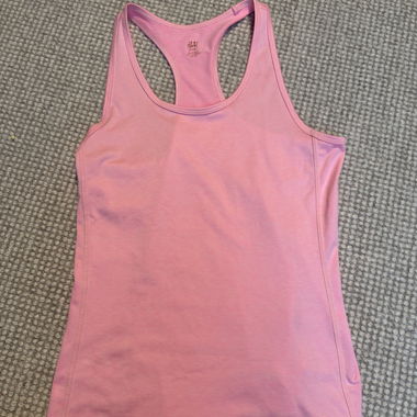 Pink Sports Tank Top