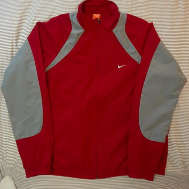 Veste de training Nike rouge/grise