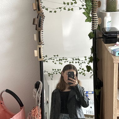 Kunstleder Jacke