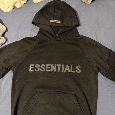 Essentials Hoodie Black