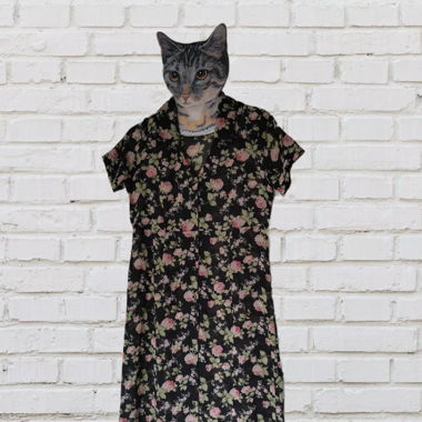 langes Kleid