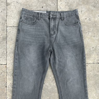 Grey Flared Jeans