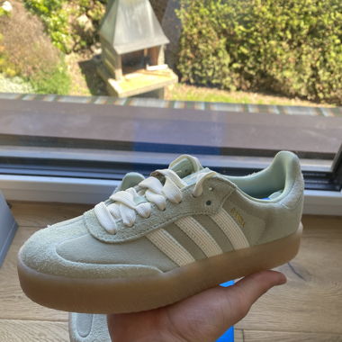 Adidas Samba Green/White