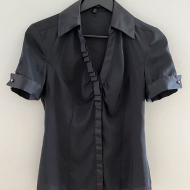 Classic Black Blouse – Chic & Versatile