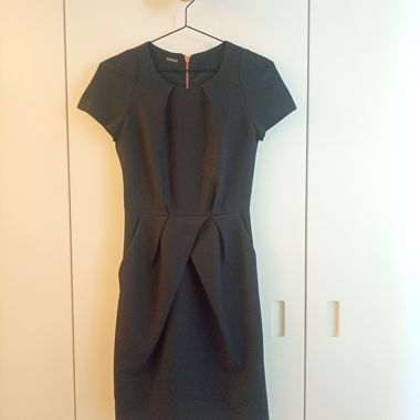 Dark Blue Sheath Dress Gr. 34