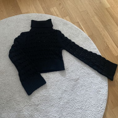 Black Turtleneck Sweater
