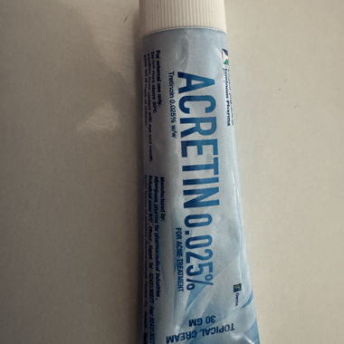 Crème tretinoine 0,025%