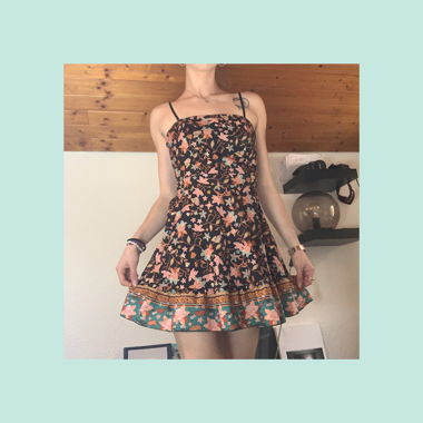 Beautiful summer dress இ silk blend