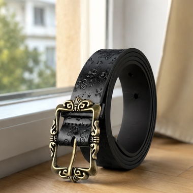 Cintura nera decorata