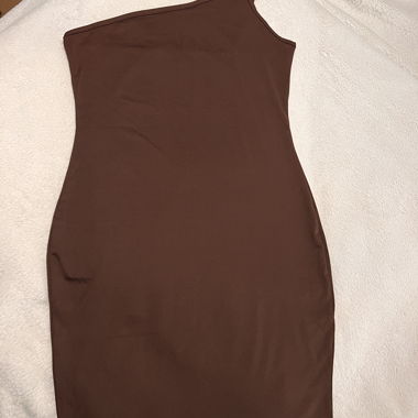 Kleid in braun