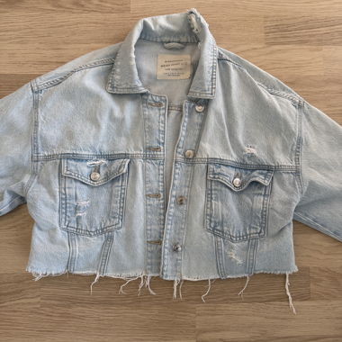 Kurze Jeansjacke