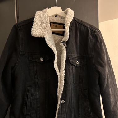 Jeans Jacke mit Futter