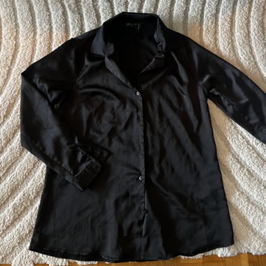 Schwarze Bluse