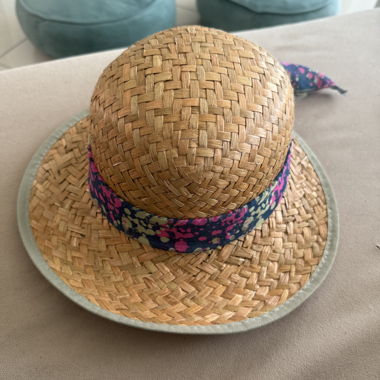 Chapeau en paille 