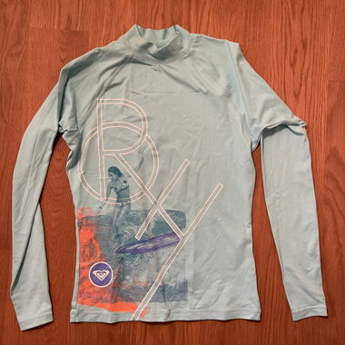 Roxy UV Langarmshirt S hellblau