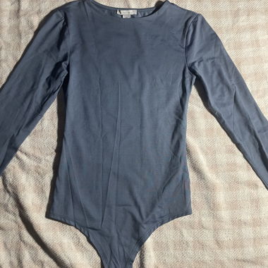Amisu Long-Sleeve Bodysuit XS