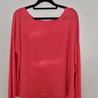 T-shirt de sport Tchibo rose manches longues