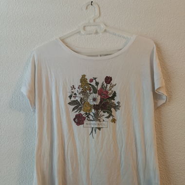 Flower Print T-Shirt
