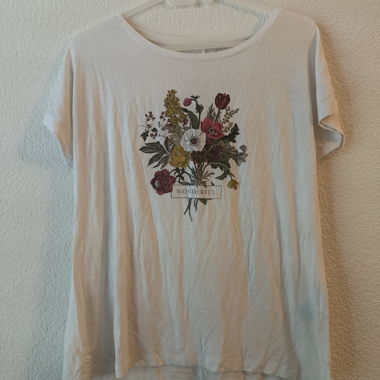 Flower Print T-Shirt