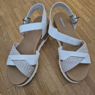 White Graceland Sandals