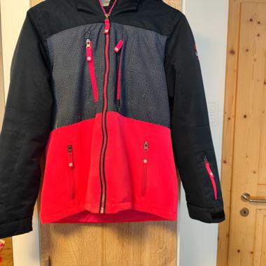 Ski jacket pink/blue