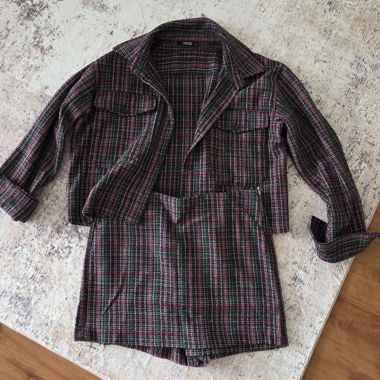 XSIDE Tweed Two-piece Jacket & Skort M