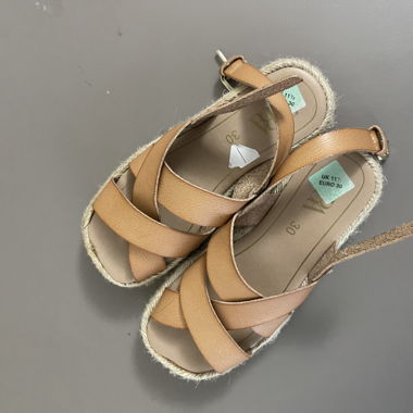 Sandali per bambini marrone chiaro