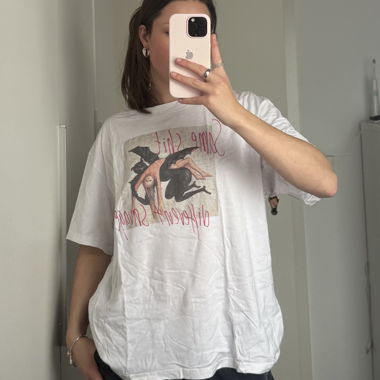 T-shirt graphique blanc