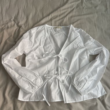 Camicia a portafoglio bianca