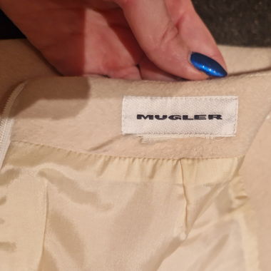 MUGLER CASHMERE SKIRT