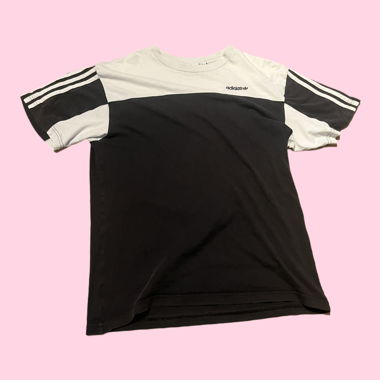 Adidas T-Shirt weiss schwarz