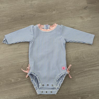 Maillot de bain en seersucker bébé 6–12 mois