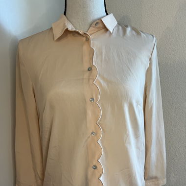 Pink Shirt Blouse – Size XS