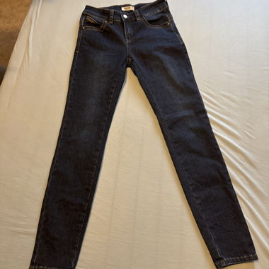 Dark blue skinny jeans
