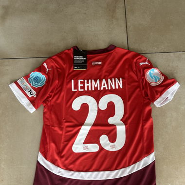 Maillot équipe Suisse Euro 2025 Lehmann