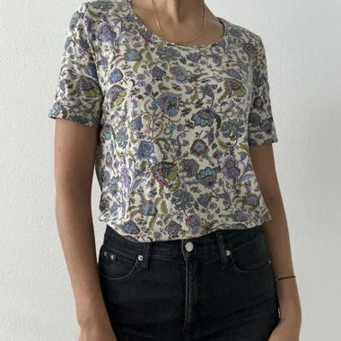T-shirt floral