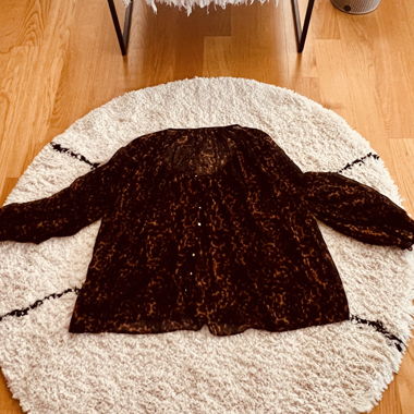 Blouse imprimée léopard