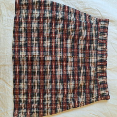 Short SeeByChloe checked skirt size 42