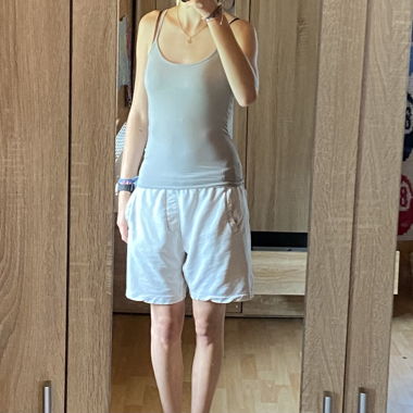 Baby grey tank top