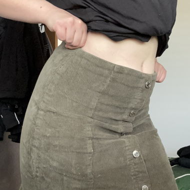 Cord Skirt