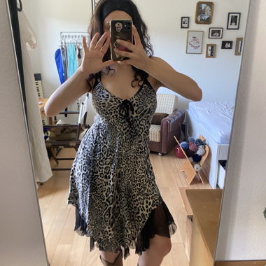 Leoprint Kleid