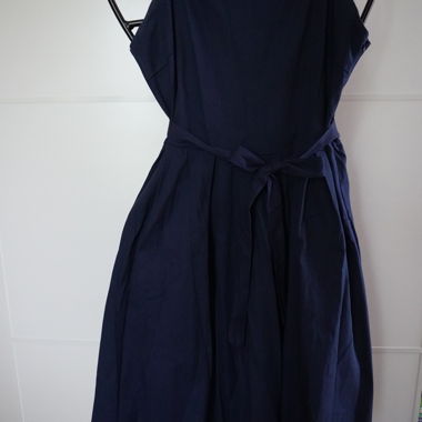 Dark Blue Spaghetti Strap Dress