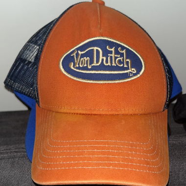 Von Dutch Orange Cap