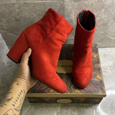 stiefeletten mit absatz